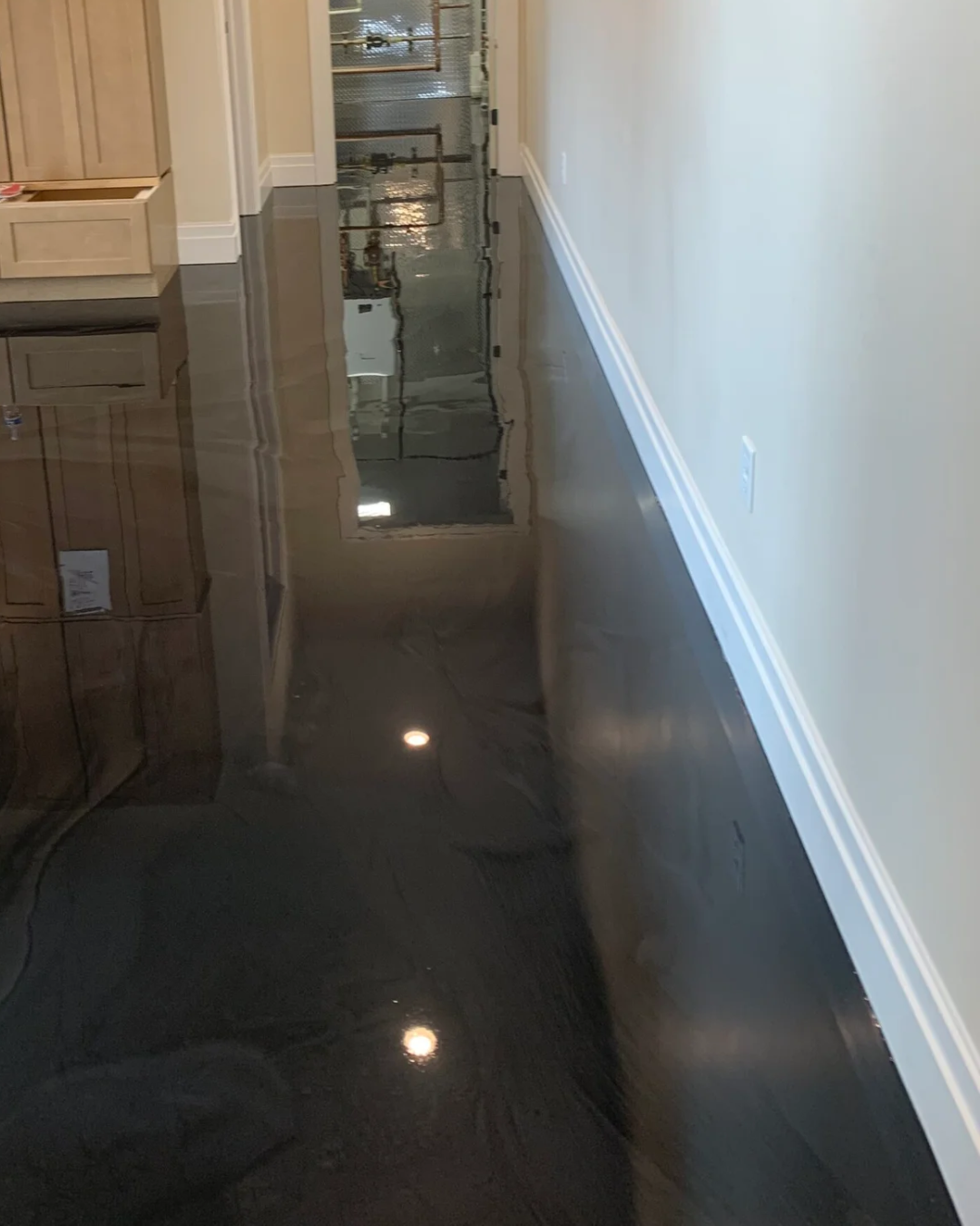 Glossy Black Metallic Epoxy